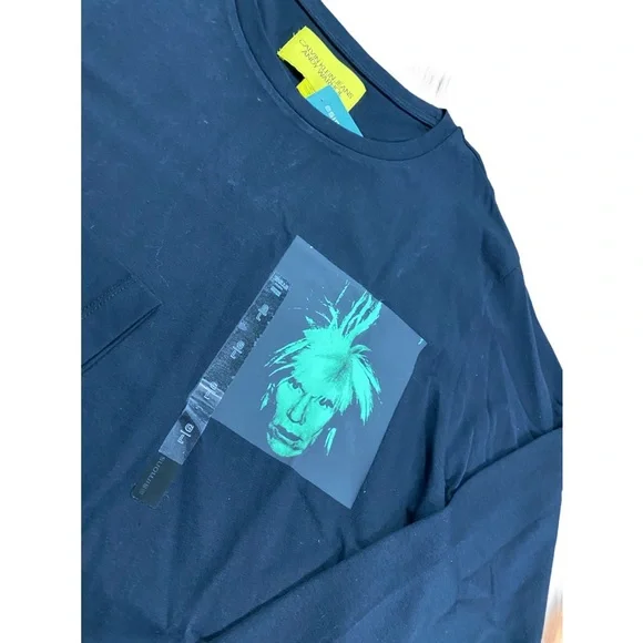 NWT - Calvin Klein x Andy Warhol Long Sleeve Shirt - Picture 8 of 10